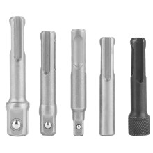 3x SDS Plus Socket Adapter & 2x Hex Extension