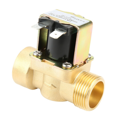 Messing Wasser-Einlass Magnetventil DN20 G3/4 1
