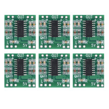 6pcs 3W+3W Type D Digital Audio Amplifier Module 2.5V-5.5V