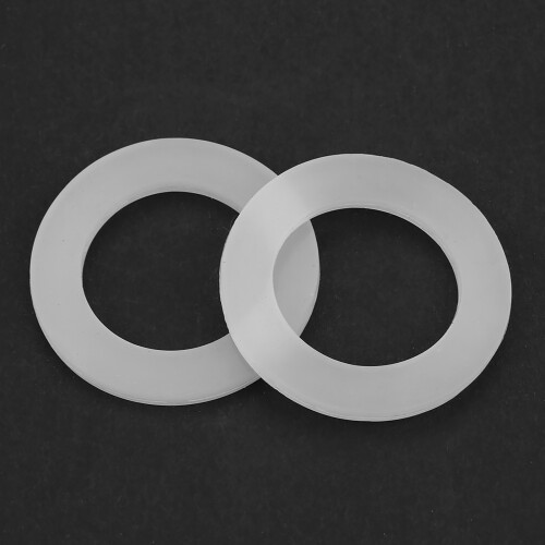 12 Stk. Flachdichtung Weiß Silikon O-Ring Dichtungsring 30mm 1