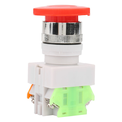 Self Locking Emergency Stop Mushroom Push Button 22mm LAY37-11ZS 2