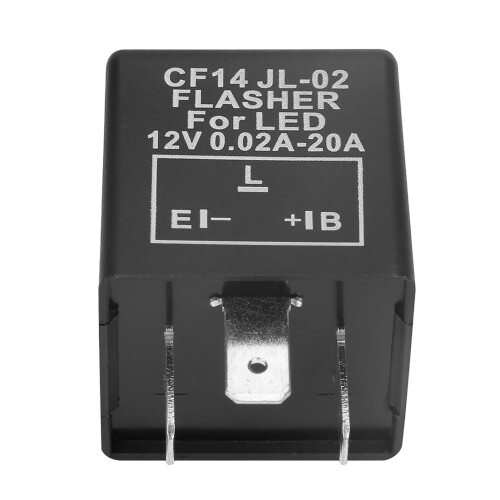 CF14 JL-02 3-Pin LED Blinkrelais 12V Hyper Flash Fix 2