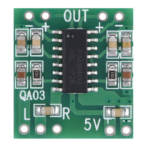 6x 3W+3W Typ-D Digital Audio Verstärkermodul 2,5-5,5V 2