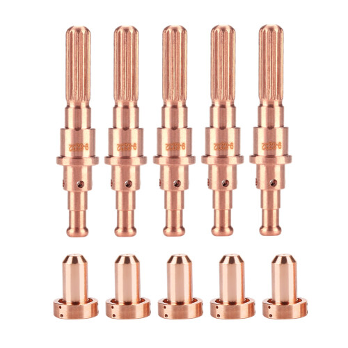 5pcs 9-8215 Electrode 5pcs 9-8210 Nozzle for Thermal Dynamics 1
