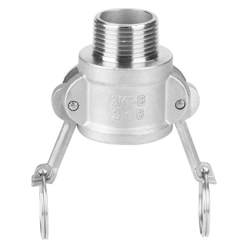 Edelstahl DN20 3/4" Steckverbinder Adapter