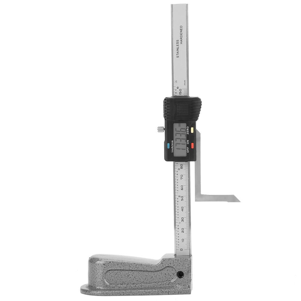 Digital Precision Height Depth Gauge Stainless Steel Base 0-150Mm 323163245164