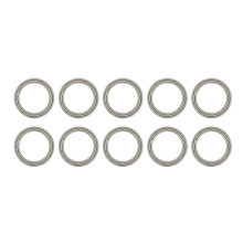 10x Kugellager 6703ZZ, 17x23x4 mm, Doppelschutz