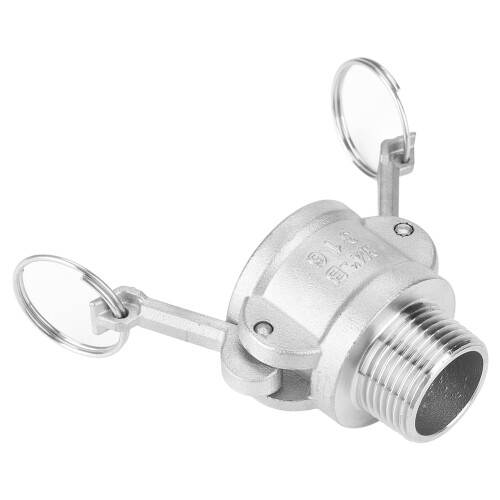 Edelstahl DN20 3/4" Steckverbinder Adapter 2