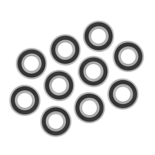 10x Kugellager 6004-2RS, 20x42x12 mm, Gummidicht 2