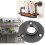 10pc Black Malleable Iron Floor Flange BSP DN20 3