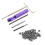50x Edelstahl-Gewindeeinsatz-Set 8-32UNC x 1.5D 1