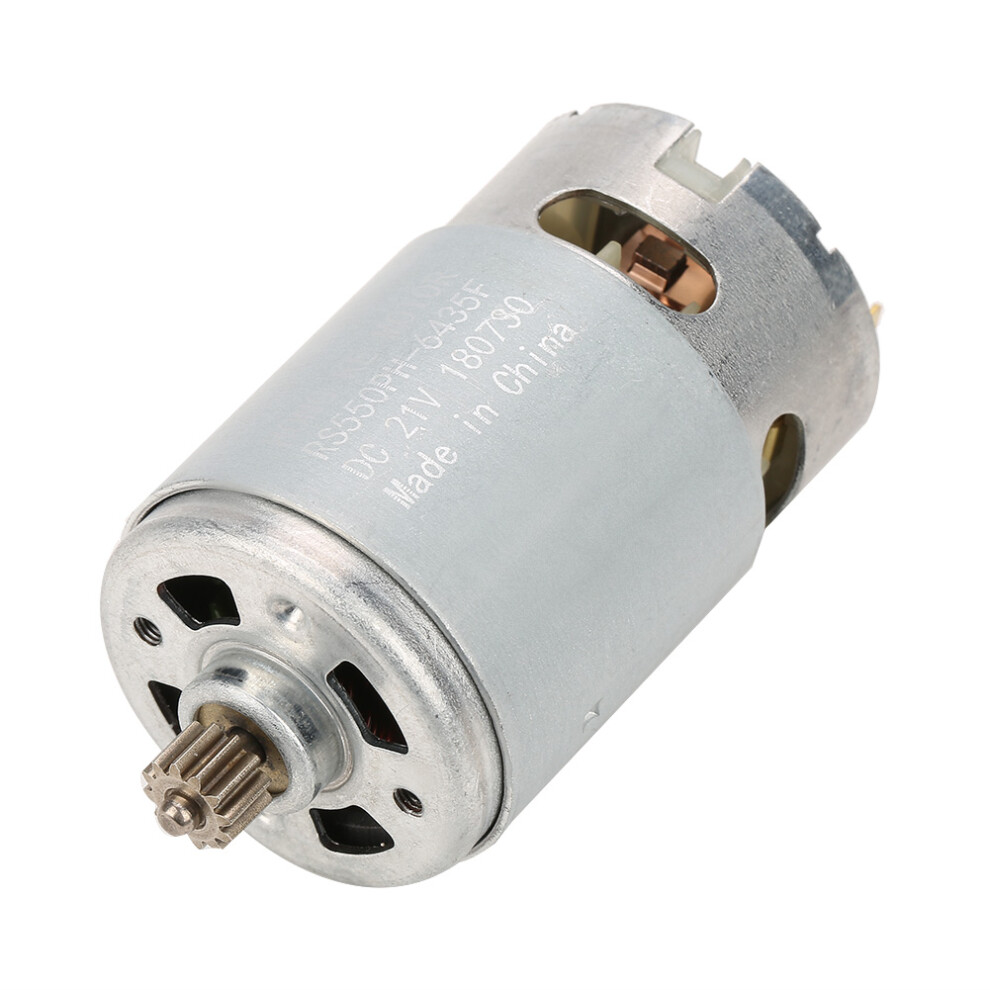 Two Speed 12 Teeth Gear Dc Motor 21V 323163247069