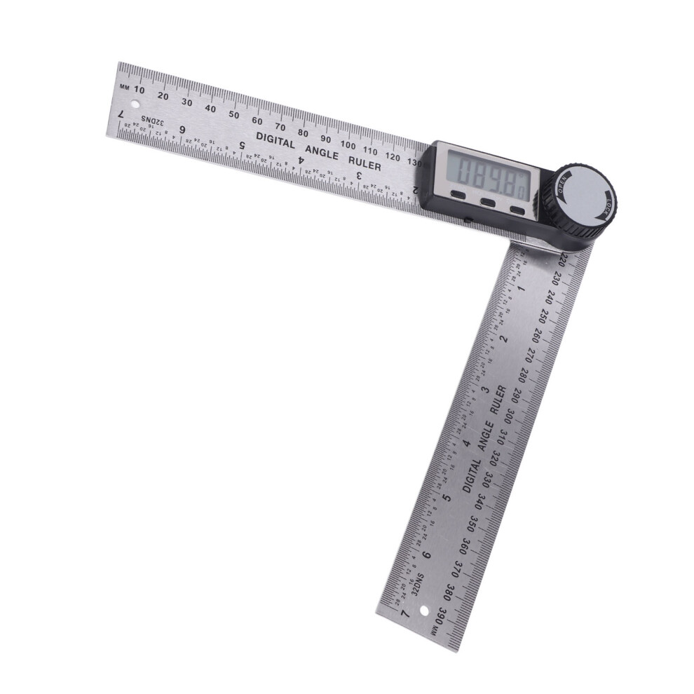 Stainless Steel Digital Protractor 10-390Mm Goniometer Angle Finder 323163246154