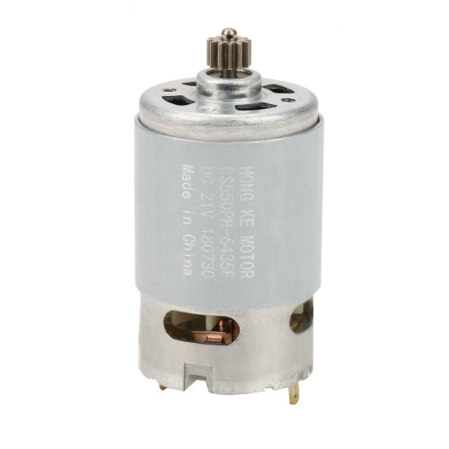 Two Speed 12 Teeth Gear DC Motor 21V 1