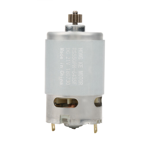 Two Speed 12 Teeth Gear DC Motor 21V 2