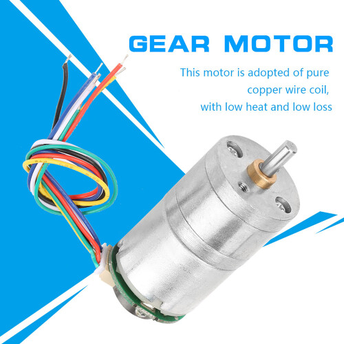 25GA-310-128 DC-Encoder-Getriebemotor 12V 70U/min 2