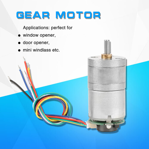 25GA-310-128 DC-Encoder-Getriebemotor 12V 70U/min 1