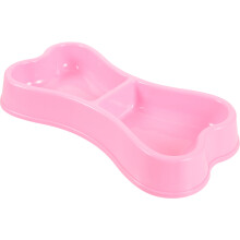Indoor Hundenapf Knochenform Aus Kunststoff 1 Set