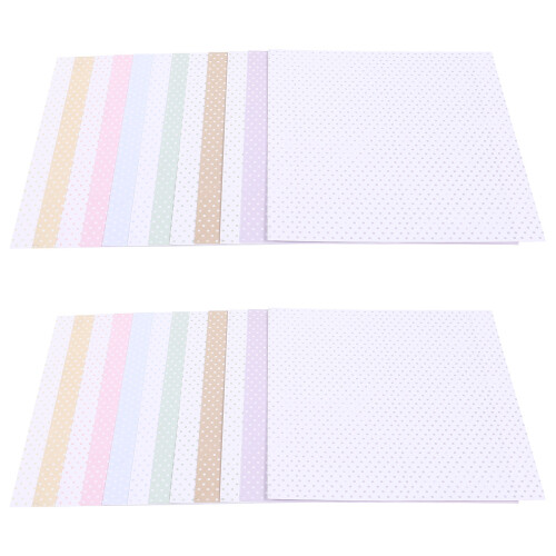 24Stk Scrapbook Hintergrundpapiere Selbermach Bastelmaterial