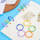 50 Ring Schnellhefter Lose-Blatt Büro 3