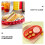 6 Stk. Hamburger Couchtisch Tablett Tabletts Rot 7