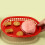 6 Stk. Hamburger Couchtisch Tablett Tabletts Rot 5