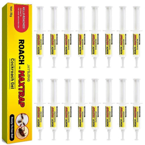 (16pcs)Suitable for Cockroach Gel Bait, Professional Roach Killer Gel Bait