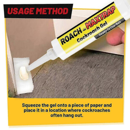 (16pcs)Suitable for Cockroach Gel Bait, Professional Roach Killer Gel Bait 2