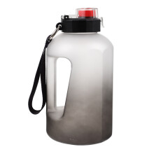 Wasserflasche Trinkflasche Verlaufschwarz Auslaufsicher