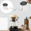 Silver Stainless Steel Coffee Kettle Ergonomic Handle Home Use 6