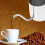 Silver Stainless Steel Coffee Kettle Ergonomic Handle Home Use 3