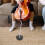 1 Set Cello Matte Schwarz Quadratisch Bühnenperformance 7