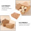 Raindrops Catering Boxen Picknick Lebensmittelbehälter Papier 30 11