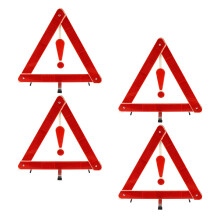 Warnschild Für Verkehrssicherheit Robustes Auto Stativ 4