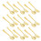 120 Gold Besteck Silberware 10