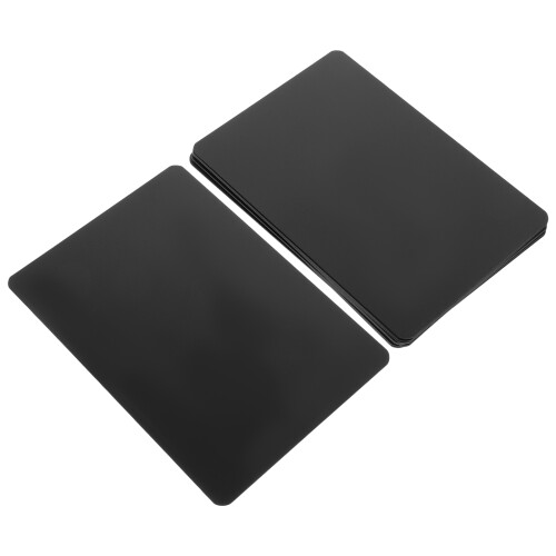 Label Schild Schwarz 10St Mit Stehhalterung