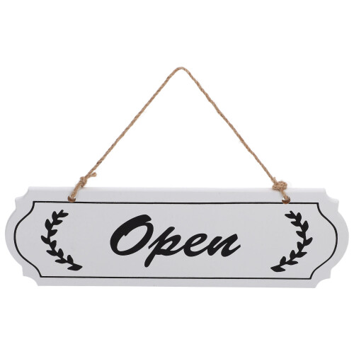 Raindrops Restaurant Open Schild Aus Holz Türschild Büro