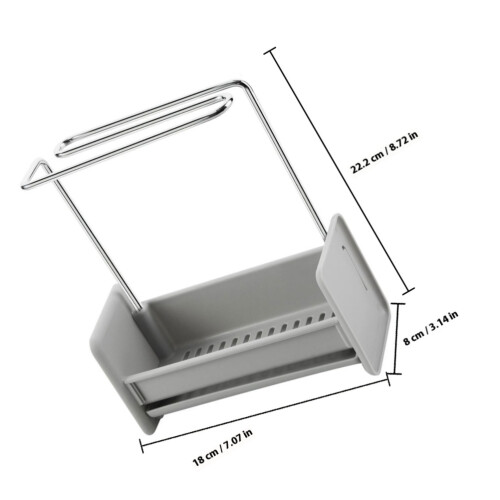 Halter Für Und Spülbürste Grau Einfache 1