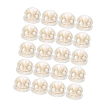 Earring Backs 20 . Golden Rund Für Damen- Herrenohrringe