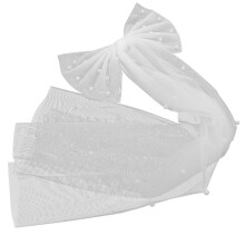 Schleier Haarschleife Mit Künstlichem Für Hochzeit