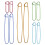Strick-Sicherheitsnadel-Halter Markierer Für Stricker Stoppers Set 6