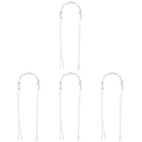 4 Stirnband Braut Haarschmuck 1