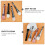 4Stück Masken Make-up Set Universal Weich 11
