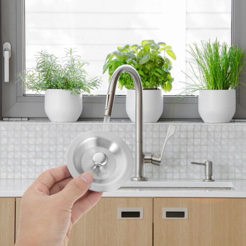 Sink Abdeckung Wasser Ablauf Deckel Waschbecken 2