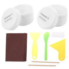 1 Set Keramik Reparatur Kit Wannen Chip Weiss UV Materialien