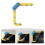 Ablaufsieb Halter Abfallfilter Kunststoff 1 Satz 8