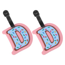 Assorted Color Gepäckanhänger Pvc 2 Für Flughafengebrauch