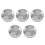 5Stk Platte Aus Grilltablett Servierplatte 5