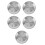 5Stk Platte Aus Grilltablett Servierplatte 8