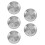5Stk Platte Aus Grilltablett Servierplatte 10